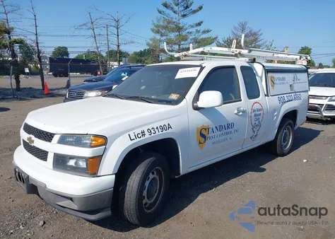 2012 Chevrolet Colorado Work Truck from USA, damaged, VIN 1GCESBF96C8126628